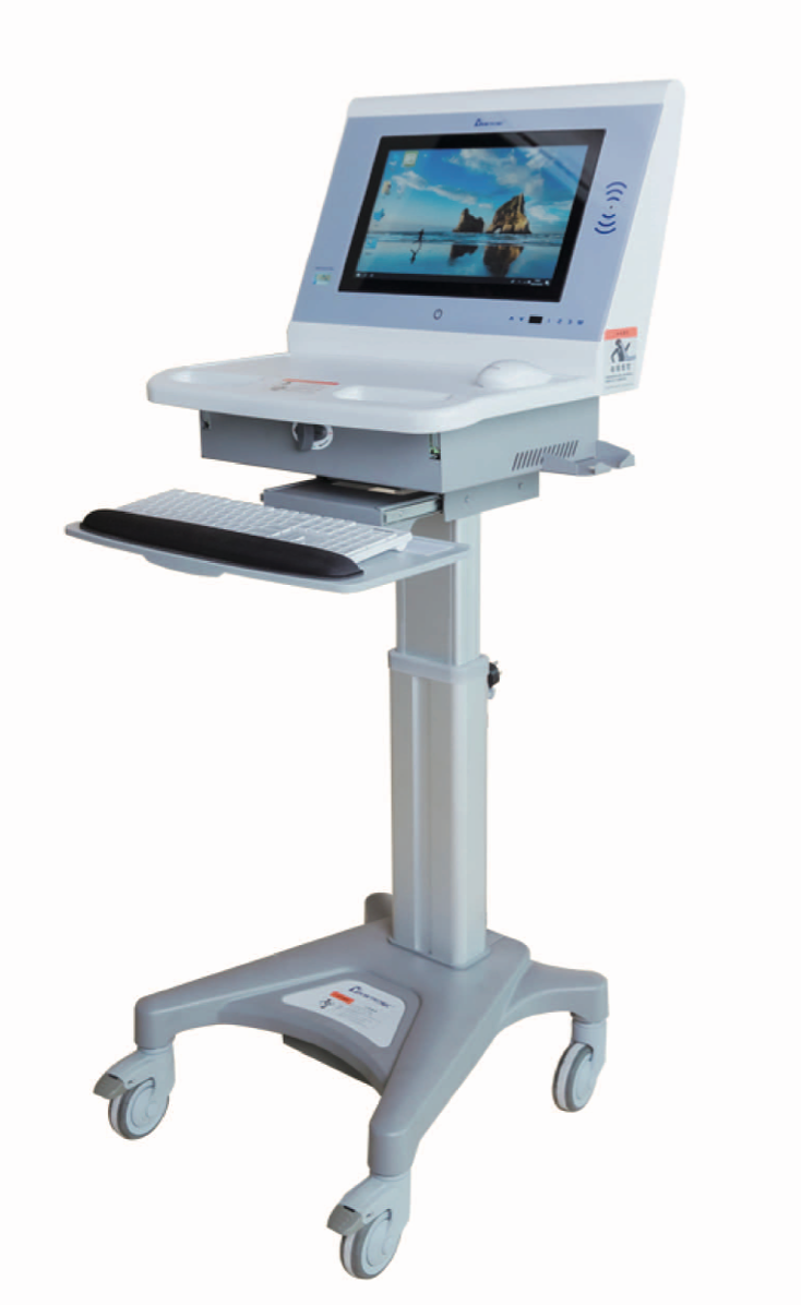 S400-T Electric Height-Adjustable Medical Workstation with Touchscreen
